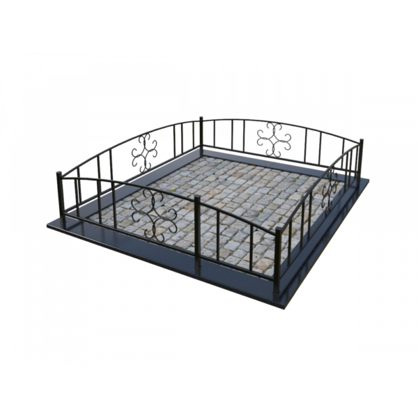 Металлическая ограда 11