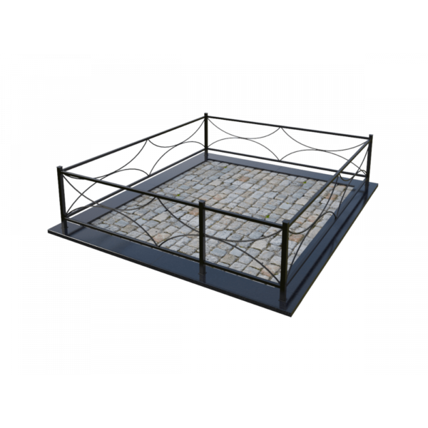 Металлическая ограда 12