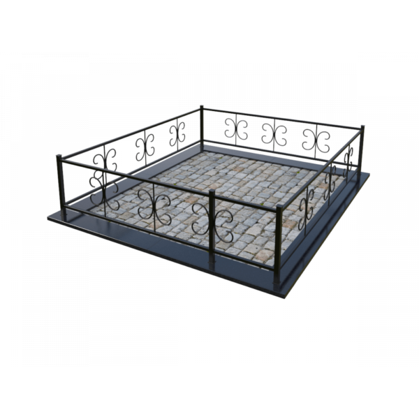 Металлическая ограда 13