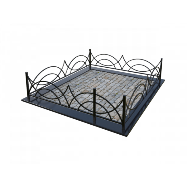 Металлическая ограда 14