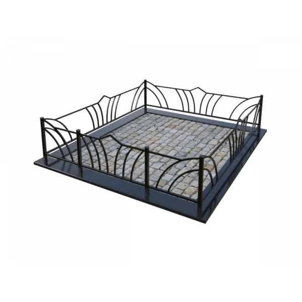 Металлическая ограда 15