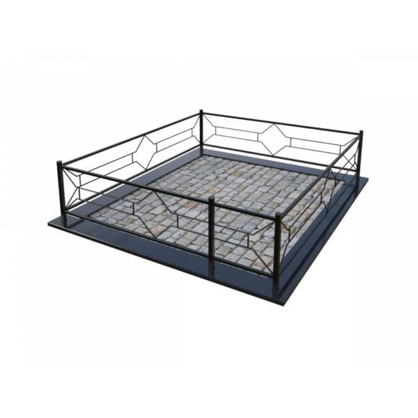 Металлическая ограда 16