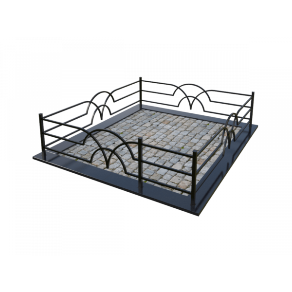 Металлическая ограда 17