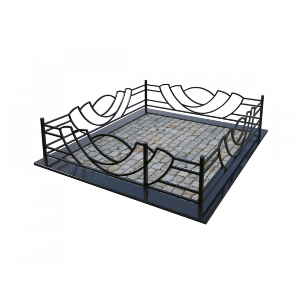 Металлическая ограда 18
