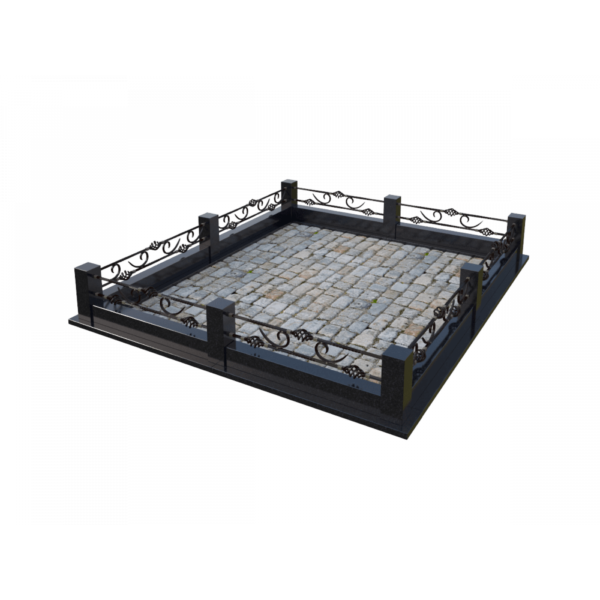 Кованая ограда 02