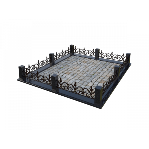 Кованая ограда 03