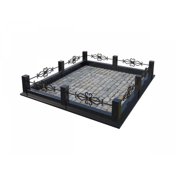 Кованая ограда 06