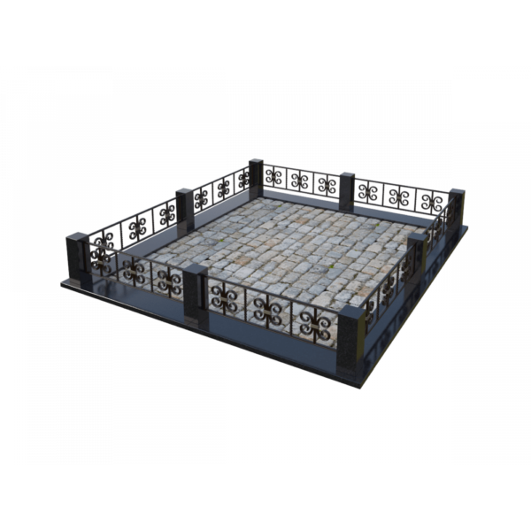 Кованая ограда 08