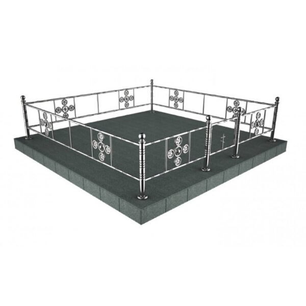 Ограда из нержавейки 11