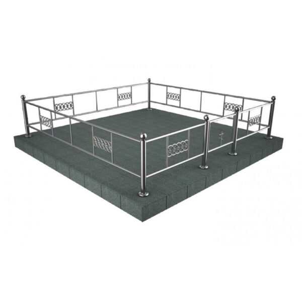 Ограда из нержавейки 15