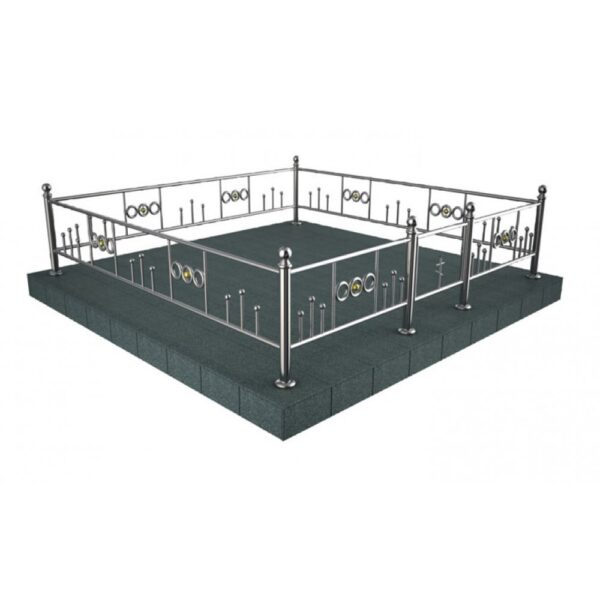 Ограда из нержавейки 16