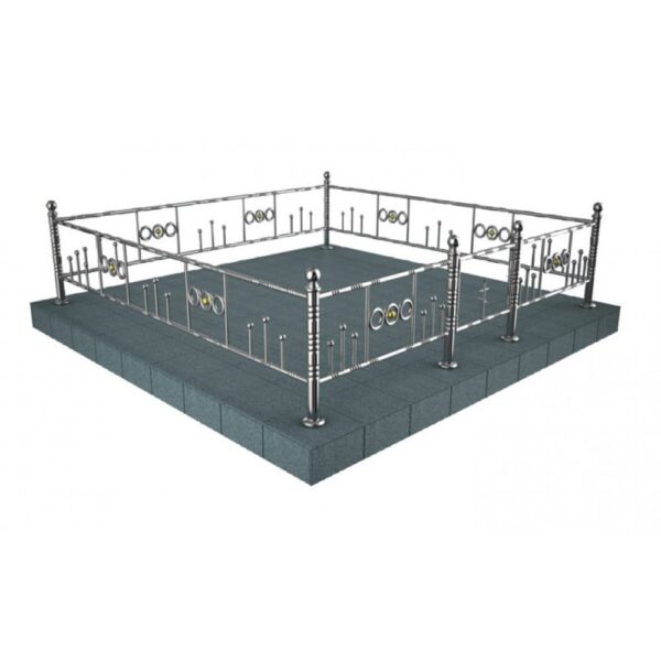 Ограда из нержавейки 17