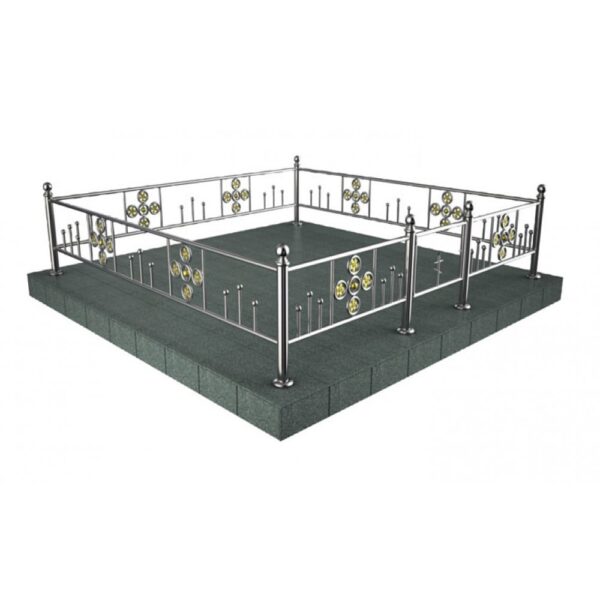 Ограда из нержавейки 18