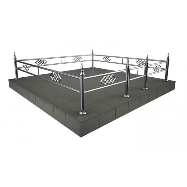 Ограда из нержавейки 23