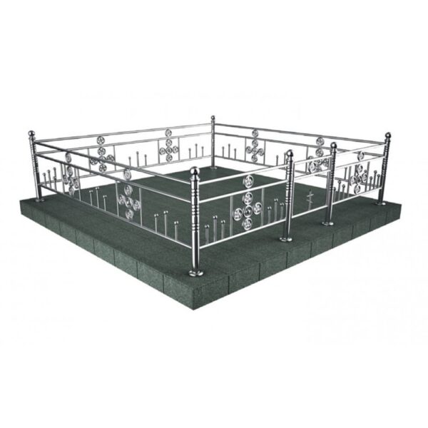 Ограда из нержавейки 25