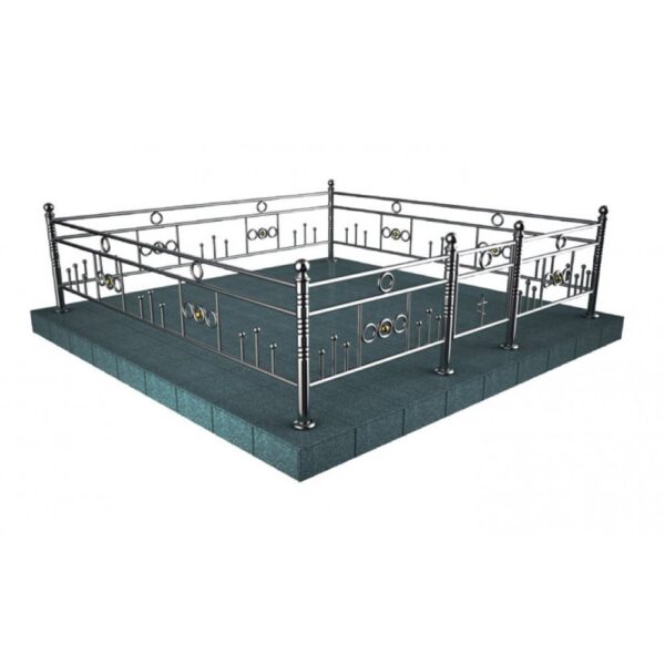 Ограда из нержавейки 27