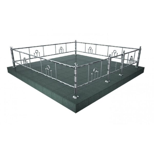 Ограда из нержавейки 05